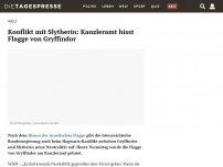 Bild zum Artikel: Konflikt mit Slytherin: Kanzleramt hisst Flagge von Gryffindor