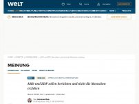 Bild zum Artikel: ARD und ZDF sollen berichten und nicht die Menschen erziehen