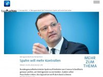 Bild zum Artikel: Betrugsverdacht bei Testzentren: Spahn fordert mehr Kontrollen