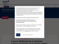 Bild zum Artikel: Corona-Maßnahmen in Schulen sollen laut Spahn noch länger gelten