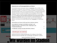 Bild zum Artikel: Mit Regenbogenflagge im Stadion - „Wir wurden im Stadion geschlagen und bespuckt“