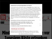 Bild zum Artikel: Drama im Mittelmeer - 43 Flüchtlinge vor Tunesiens Küste ertrunken