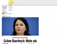 Bild zum Artikel: Grünen Baerbock: Mehr als 40 Passagen abgeschrieben