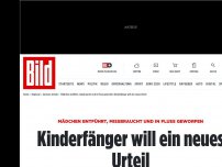 Bild zum Artikel: Mädchen entführt und missbraucht - Kinderfänger will ein neues Urteil