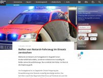 Bild zum Artikel: Reifen von Notarzt-Fahrzeug im Einsatz zerstochen