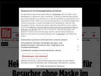 Bild zum Artikel: Fiese, sinnlose Corona-Regel - Heide Park: Keine Fotos für Besucher ohne Maske!