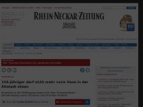 Bild zum Artikel: 104-Jähriger darf nicht mehr vorm Haus in der Altstadt sitzen