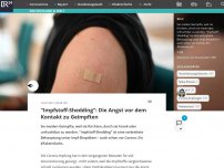 Bild zum Artikel: 'Impfstoff-Shedding': Die Angst vor dem Kontakt zu Geimpften