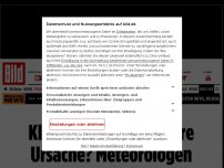 Bild zum Artikel: Debatte um Flut-Ursache - Meteorologen widersprechen Klimawandel-Theorie