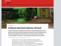 Bild zum Artikel: Starkregen: Einsatzorganisationen beobachten Lage