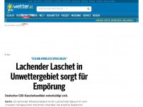 Bild zum Artikel: Lachender Laschet in Unwettergebiet sorgt für Empörung