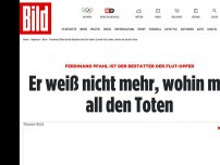 Bild zum Artikel: Der Bestatter der Flut-Opfer - Er weiß nicht mehr, wohin mit all den Toten