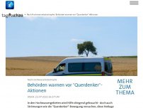Bild zum Artikel: Hochwasserkatastrophe: Behörden warnen vor 'Querdenker'-Aktionen