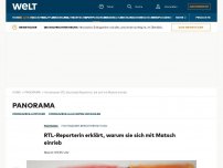 Bild zum Artikel: Bei Hochwasser-Berichterstattung mit Matsch eingerieben – RTL beurlaubt Reporterin