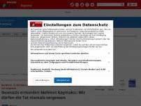 Bild zum Artikel: Die Nacht, in der Neonazis Türken Mehmet Kaymakcı erschlugen, dürfen wir nie vergessen - Neonazis ermorden Mehmet Kaymakcı: Wir dürfen die Tat niemals vergessen