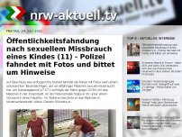 Bild zum Artikel: Öffentlichkeitsfahndung nach sexuellem Missbrauch eines Kindes (11) - Polizei fahndet mit Fotos und bittet um Hinweise