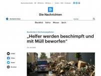 Bild zum Artikel: Querdenker in Hochwassergebieten - THW-Helfer werden beschimpft und mit Müll beworfen