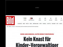 Bild zum Artikel: Er bekam erneut Bewährung - Kein Knast für Kinder-Vergewaltiger