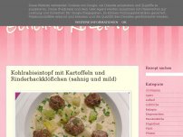 Bild zum Artikel: Kohlrabieintopf mit Kartoffeln und Rinderhackklößchen (sahnig und mild)