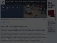 Bild zum Artikel: Berlin, 1.8.2021: Ein Bild der Schande