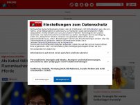 Bild zum Artikel: Afghanistan-Konflikt: Als Kabul fällt, backt Kramp-Karrenbauer...