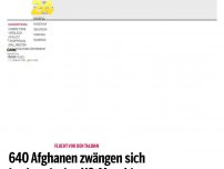 Bild zum Artikel: 640 Afghanen zwängen sich in eine einzige US-Maschine