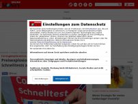 Bild zum Artikel: Für Ungeimpfte wird es teuer - Preisexplosion droht! So viel sollen Schnelltests ab Herbst kosten