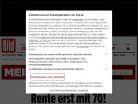 Bild zum Artikel: Arbeitgeber und Experten fordern - Rente erst mit 70!