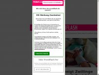Bild zum Artikel: Sarafina Wollny zeigt Zwillinge Emory und Casey mit Gesicht