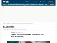 Bild zum Artikel: 24 Fälle von Herzkrankheit bei Jugendlichen nach BioNTech-Impfung