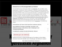 Bild zum Artikel: Bittere Zahlen! - Kaum Ortskräfte unter geretteten Afghanen