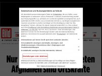 Bild zum Artikel: Brisante Zahlen - Nur 138 von 3849 geretteten Afghanen sind Ortskräfte