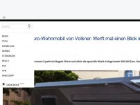 Bild zum Artikel: 6,5-Millionen-Euro-Wohnmobil von Volkner: Werft mal einen Blick in diesen 'Glamper'