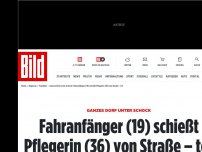 Bild zum Artikel: Dorf unter Schock - Fahranfänger schießt Pflegerin von Straße – tot