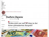 Bild zum Artikel: Grenze für Bareinzahlungen bei Banken bringt Privatkunden in die Bredouille