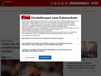 Bild zum Artikel: FOCUS-Exklusiv - „Töten wir die Schweine“: Linksextreme veröffentlichen Mordaufruf gegen AfD-Politiker