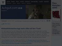 Bild zum Artikel: #allesdichtmachen legt nach: Alles auf den Tisch!