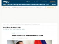 Bild zum Artikel: Sebastian Kurz tritt als Bundeskanzler zurück