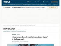 Bild zum Artikel: Kinder spielen brutale Netflix-Serie „Squid Game“ in der Pause nach