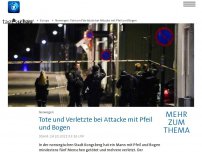 Bild zum Artikel: Norwegische Polizei meldet mehrere Tote und Verletzte bei Attacke mit Pfeil und Bogen