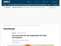 Bild zum Artikel: Für Lauterbach sind „die Ungeimpften die Treiber der Pandemie“