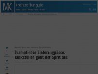 Bild zum Artikel: Lieferengpass: Tankstellen geht der Sprit aus – wie dramatisch ist die Lage?