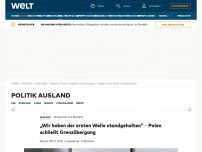 Bild zum Artikel: Bilder wie 2015 – Videos zeigen Migranten auf dem Weg zur Grenze nach Polen