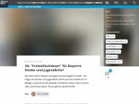 Bild zum Artikel: 2G: 'Freizeitlockdown' für Bayerns Kinder und Jugendliche?