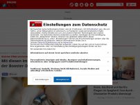 Bild zum Artikel: Gleicher Effekt wie beim zweiten Mal? - Mit diesen Impfreaktionen müssen Sie nach der Booster-Dosis rechnen