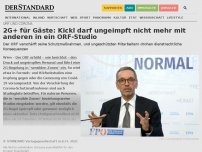 Bild zum Artikel: 2 G+ für Gäste: Kickl darf ungeimpft nicht mehr mit anderen in ein ORF-Studio