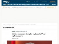 Bild zum Artikel: Günther Jauch sieht Geimpfte in „Geiselhaft“ der Impfverweigerer