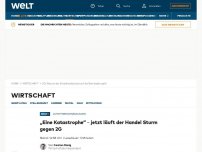 Bild zum Artikel: „Eine Katastrophe“ – jetzt läuft der Handel Sturm gegen 2G