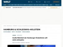 Bild zum Artikel: Große Mehrheit der Hamburger Kinderärzte will nicht mitimpfen