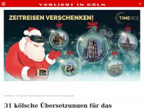 Bild zum Artikel: 31 kölsche Übersetzungen für das Wort Atemschutzmaske